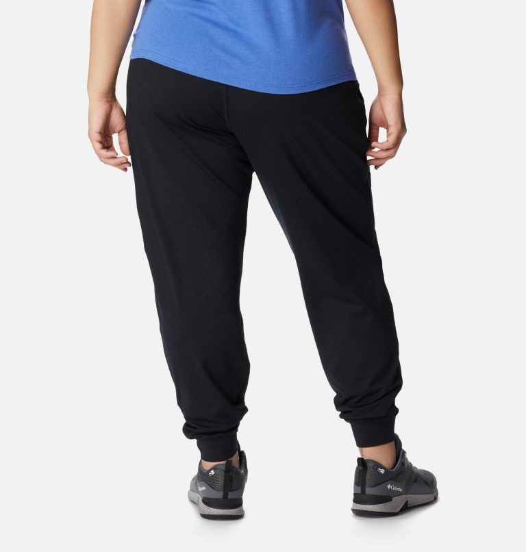 Women's Columbia Weekend Adventure Jogger Black | Plus Size CA-H4A63